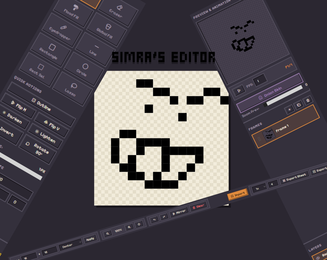 SIMRA'S EDITOR