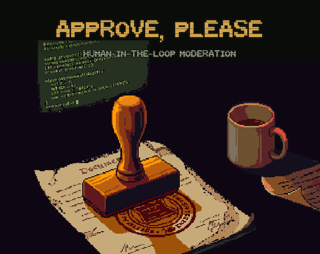 Cover image for Approve, Please