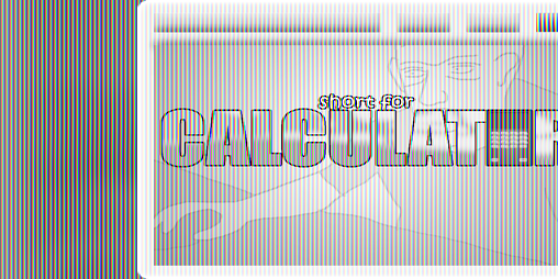 Cover image for Short For Calculator