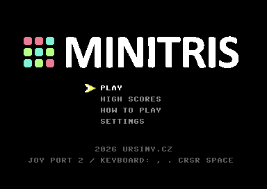 Cover image for Minitris C64