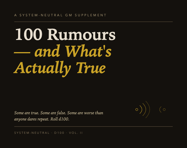 100 Rumours — and What's Actually True