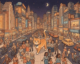 Retro Cat CITY! (demo) [Free] [Adventure]