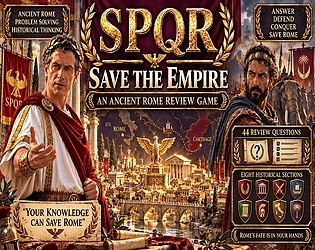 Ancient Rome Review Game | Roman Republic, Punic Wars, Hannibal & Julius Caesar [Free] [Educational]
