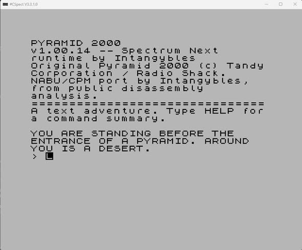 There are so many great and varied games! - ZX Spectrum Next