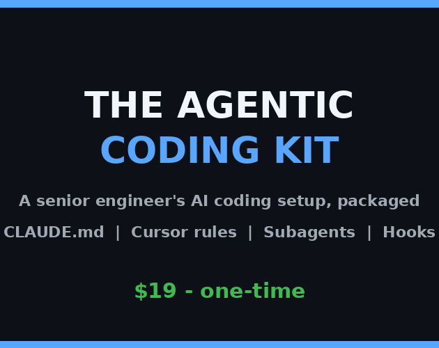 The Agentic Coding Kit