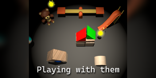 Cover image for Playing with them