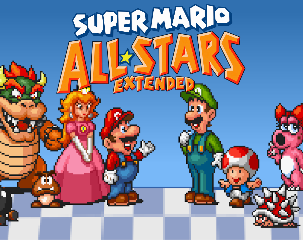 Cover image for Super Mario All-Stars Extended