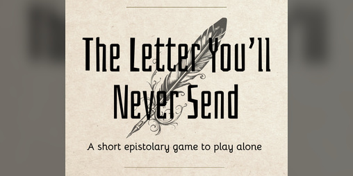 Cover image for The Letter You'll Never Send