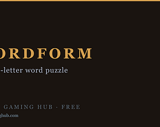 Wordform [$1.00]