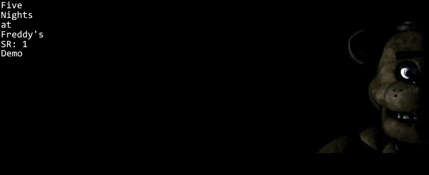 FNaF SR: 1 DEMO