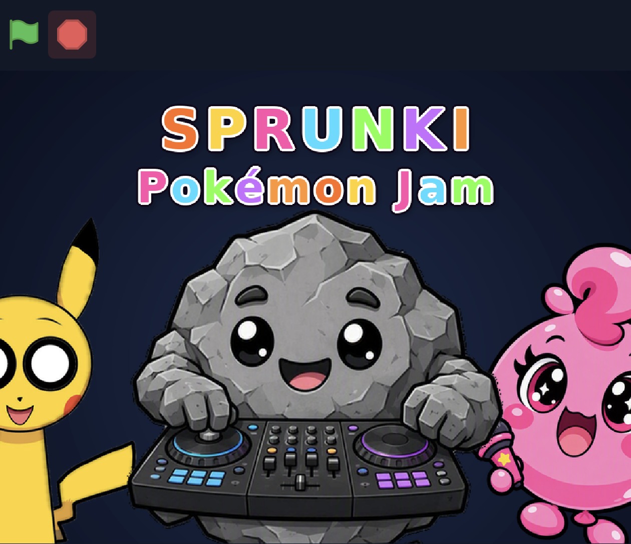 Cover image for Sprunki Pokémon Jam