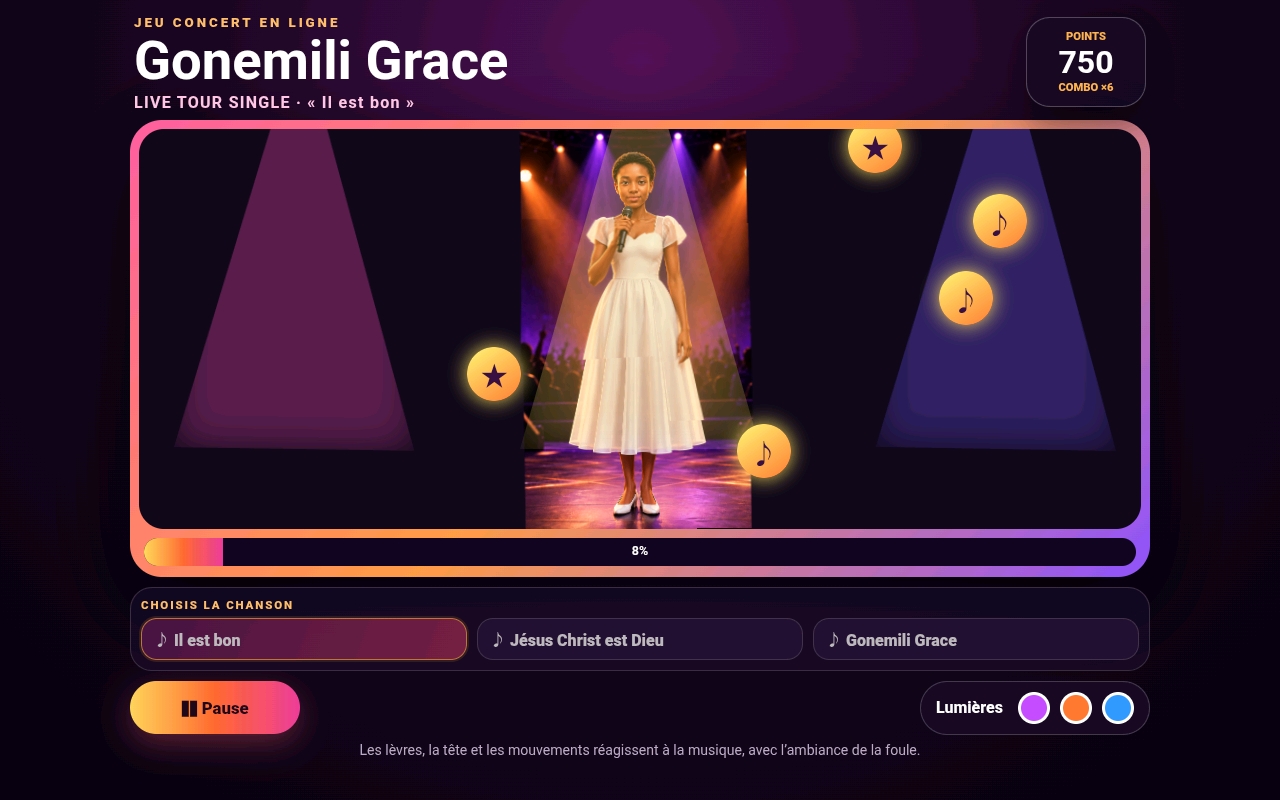 Cover image for Gonemili Grace - Live Tour single