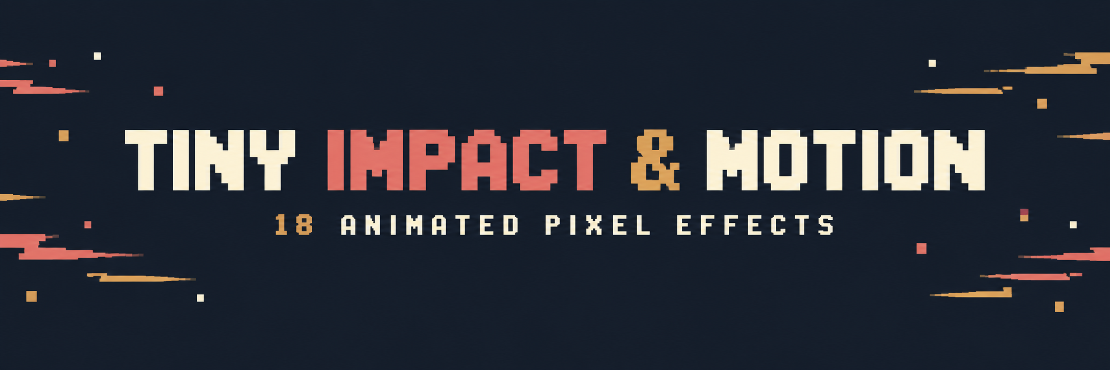 Tiny Impact & Motion — Pixel Art Hit & Movement FX