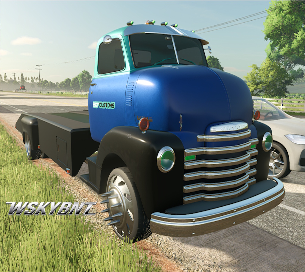 Cover image for WSKYBNT 1948 COE RAMP TRUCK