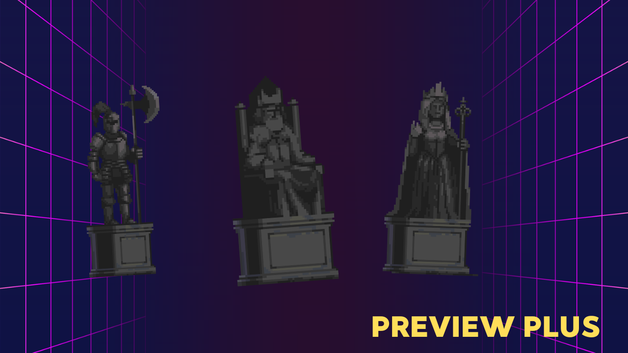 Statues - Gothicvania Collection by ansimuz