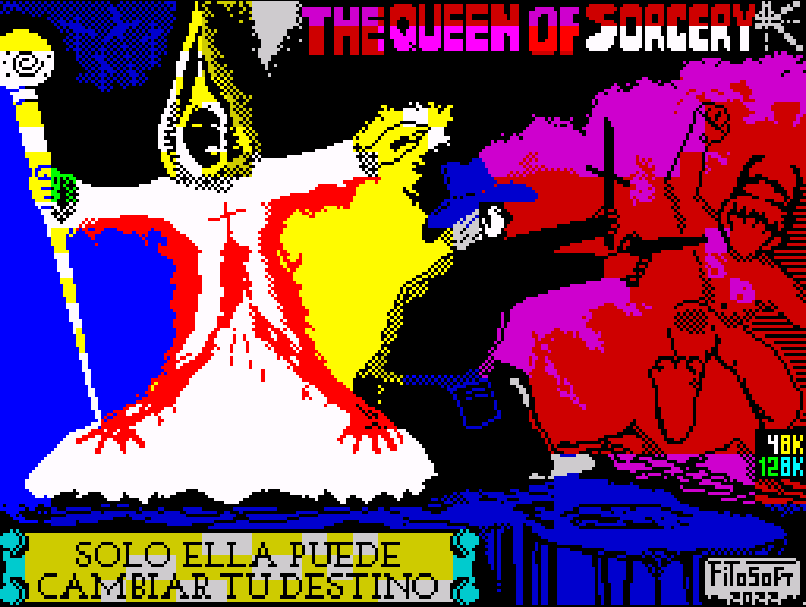 Cover image for Transylvanian Castle 3 - The Queen of Sorcery (ZX Spectrum)