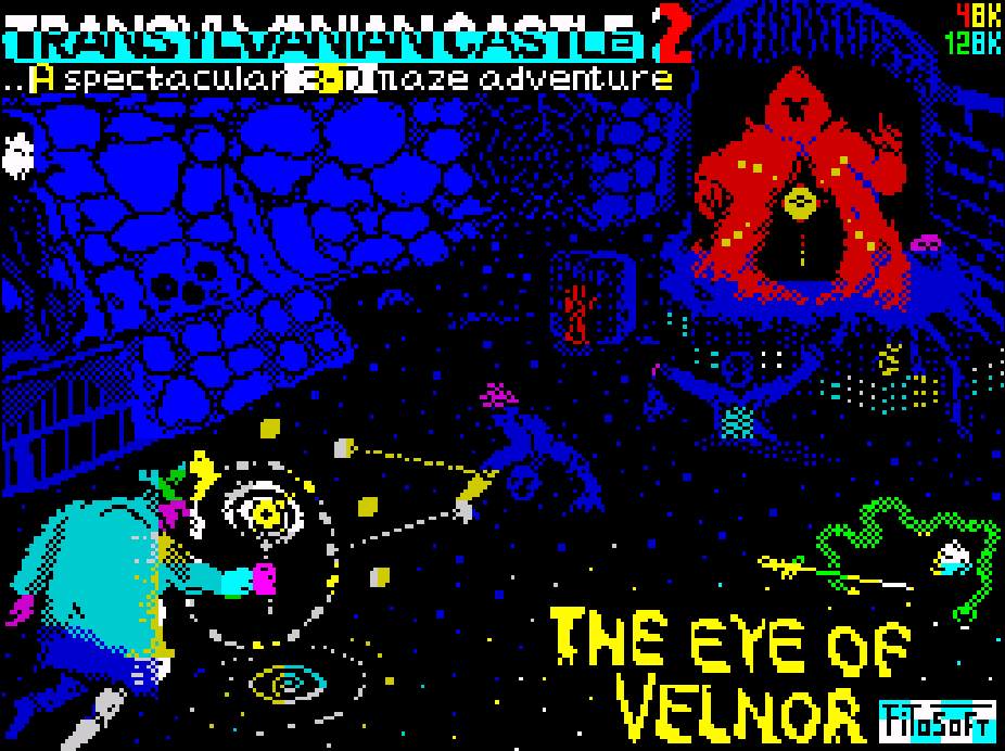 Cover image for Transylvanian Castle 2 - The Eye of Velnor (ZX Spectrum)