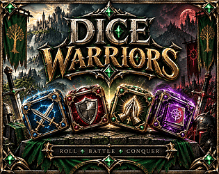 Dice Warriors game screenshot