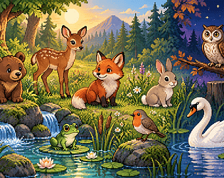 Cozy Woodland Critters Animated Pack [$1.99]