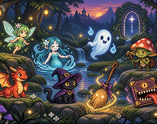 Cozy Fantasy Companions & Enemies Animated Pack [$1.99]