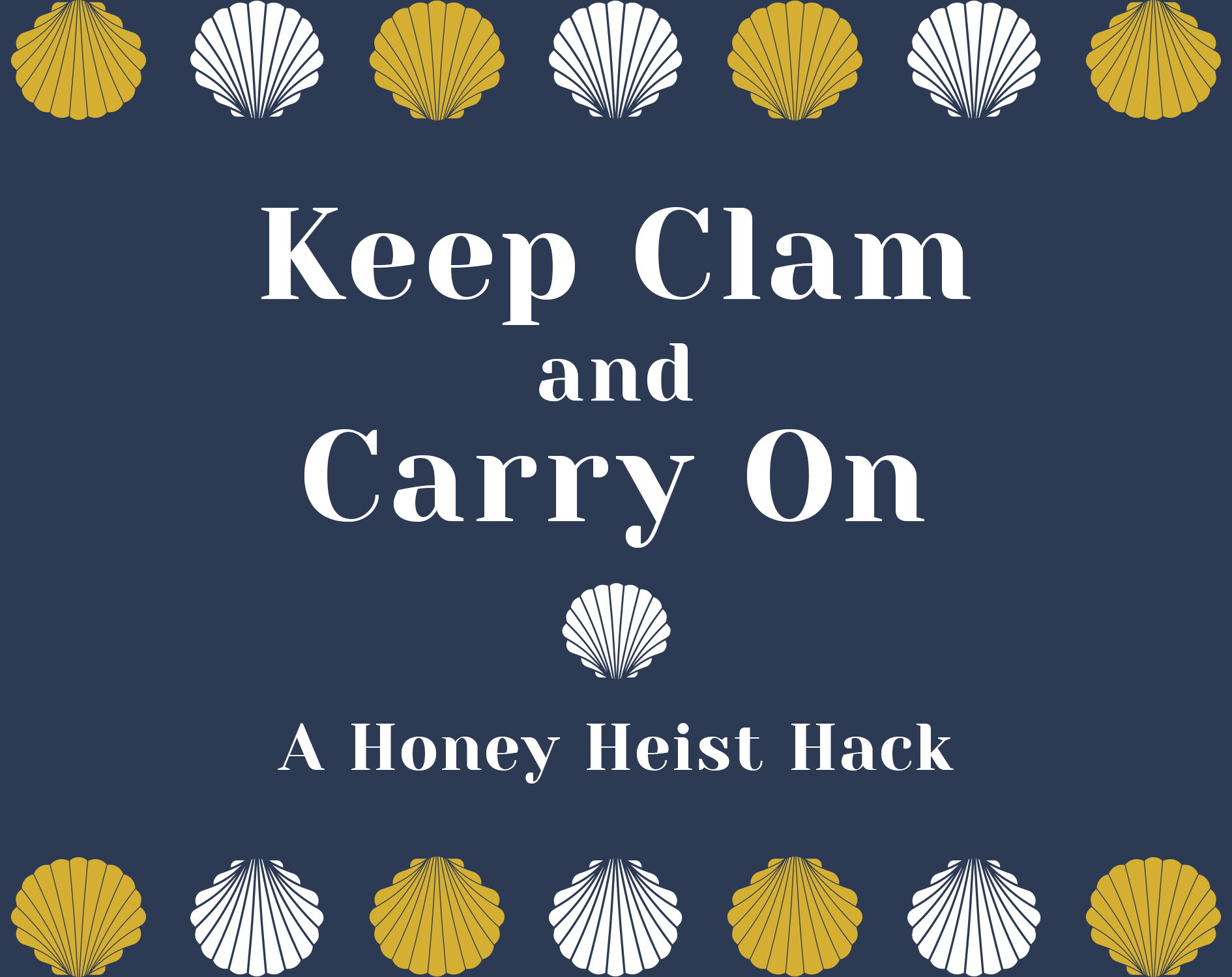 Cover image for Keep Clam and Carry On