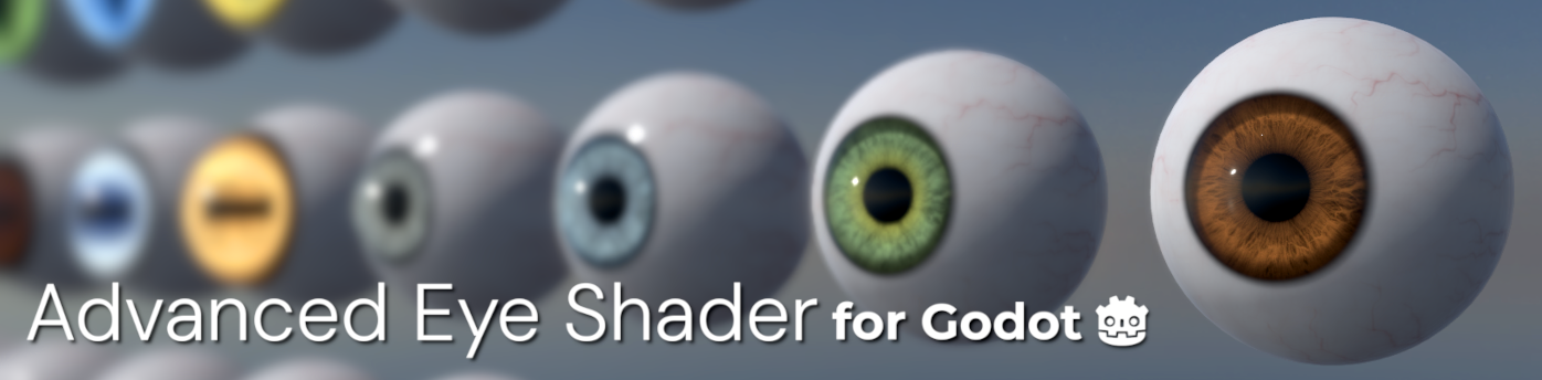 Advanced Eye Shader for Godot