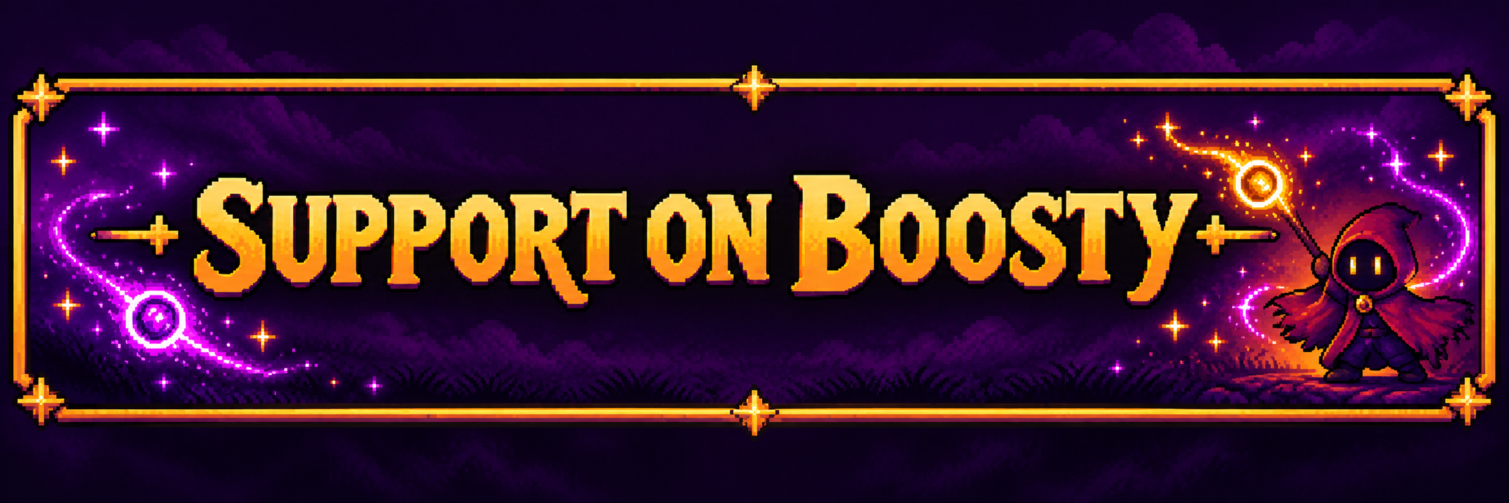 SUPPORT ON BOOSTY — Support Magic Survivors