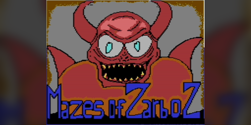 Cover image for Mazes of Zarboz (Commodore 64)