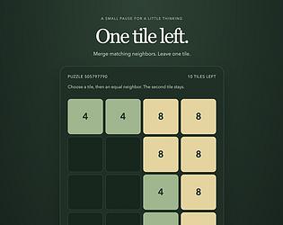 One tile left — free prototype [Free] [Puzzle]