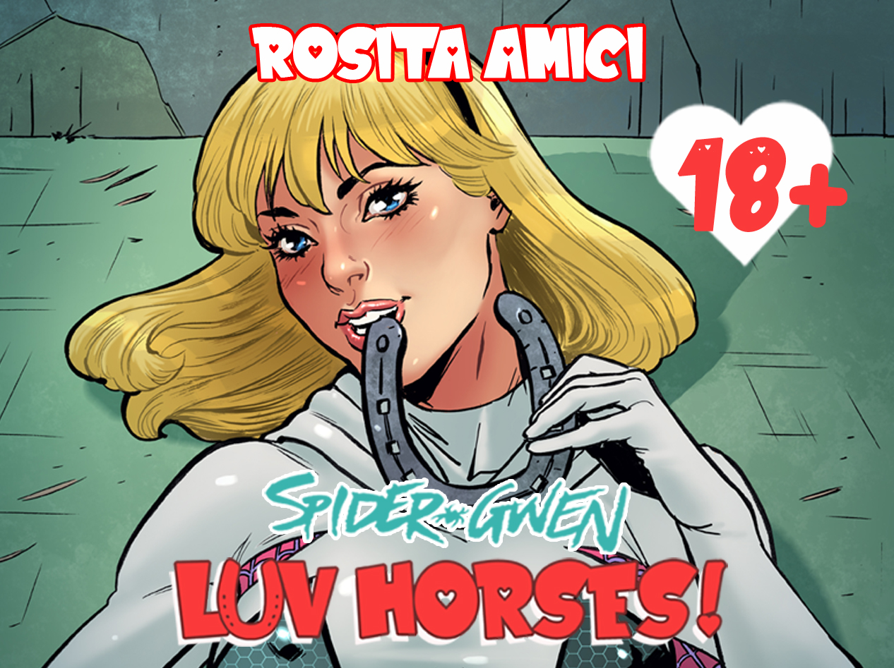 SpiderGwen Luv Horses 18 Coloring Tutorial By Amicirosita