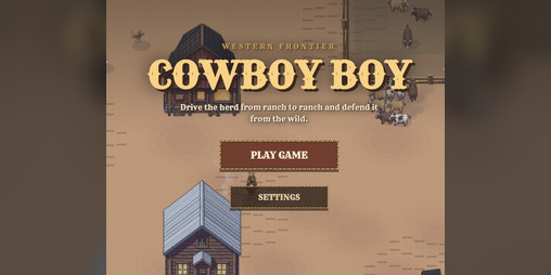 Cover image for Cowboy boy