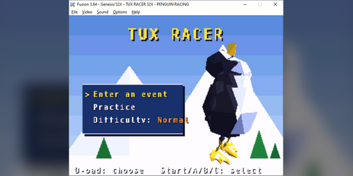 Cover image for TuxRacer for Sega 32X