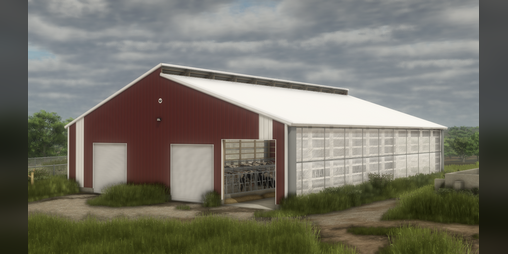 Cover image for FS25 Small Freestall