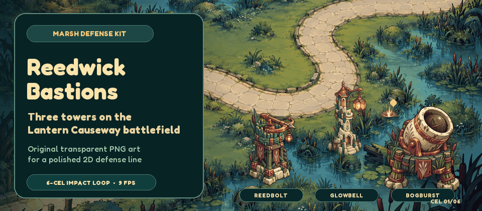 Reedwick Bastions — Marsh Defense Kit