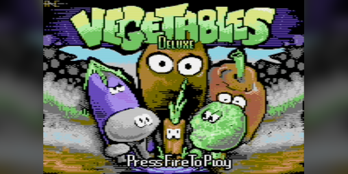 Cover image for Vegetables Deluxe C64