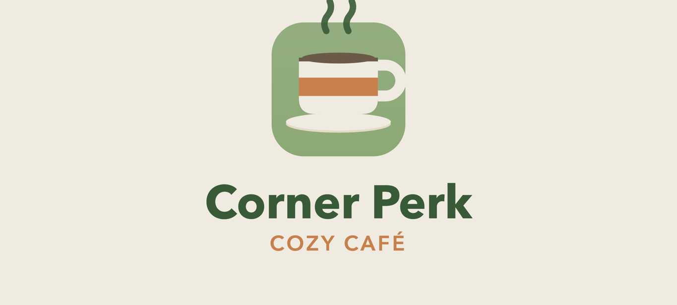 Corner Perk: Cozy Cafe