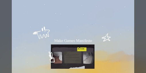 Cover image for Make Games Manifesto