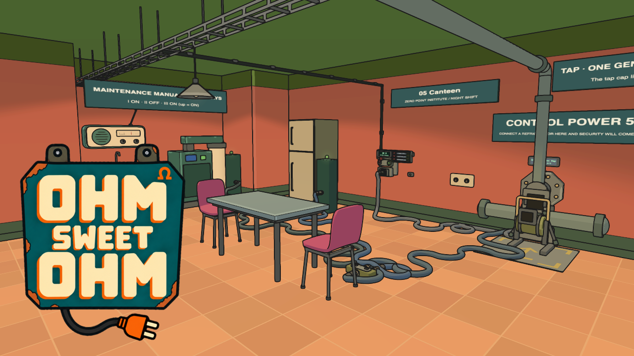 Ohm Sweet Ohm – the canteen, wired up badly