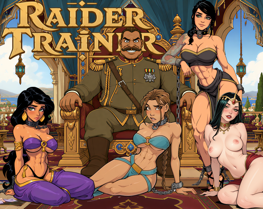 Cover art for Raider Trainer by Overworked Peon — adult visual novel