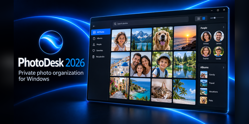 Cover image for PhotoDesk 2026 — Windows Photo Manager