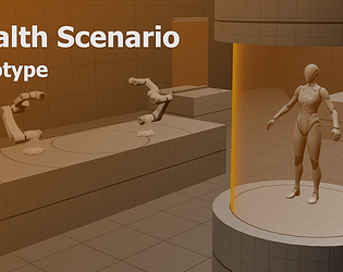Stealth Scenario Prototype game screenshot