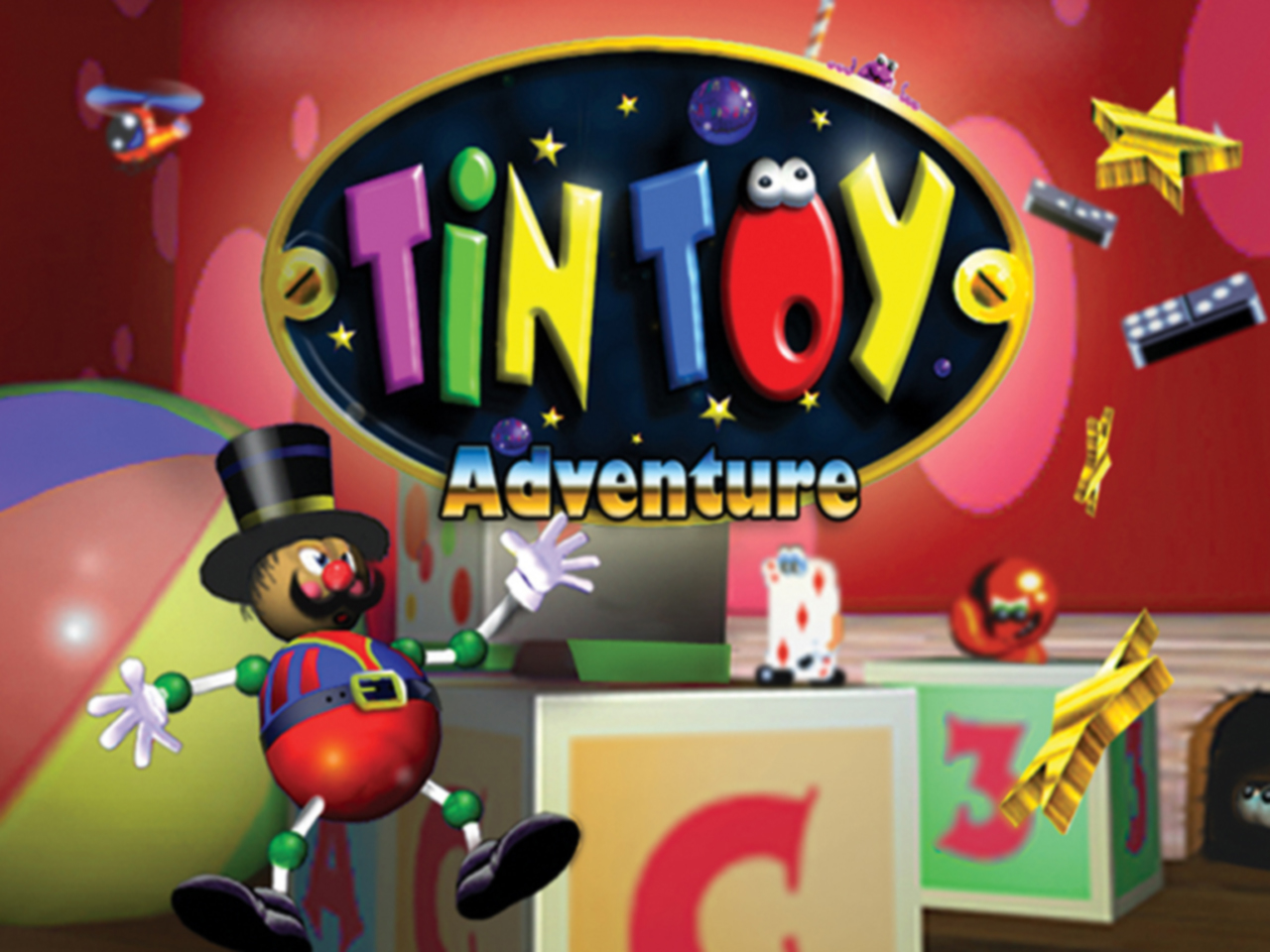 Toy adventures. Tin Toy Adventure in the House of fun.