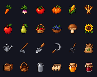 Sunmeadow Farm — Cozy Farming Icon Pack [$1.00]