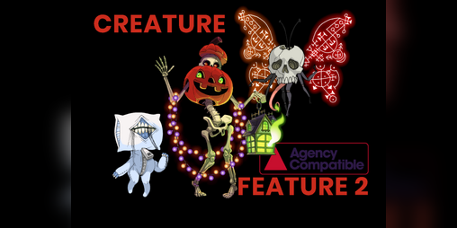 Cover image for Creature Feature 2: A Halloween Mission Anthology for Triangle Agency
