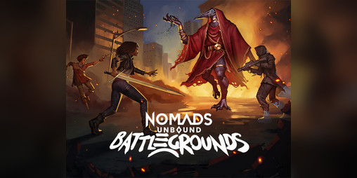 Cover image for NOMADS UNBOUND: Battlegrounds [skirmish wargame]