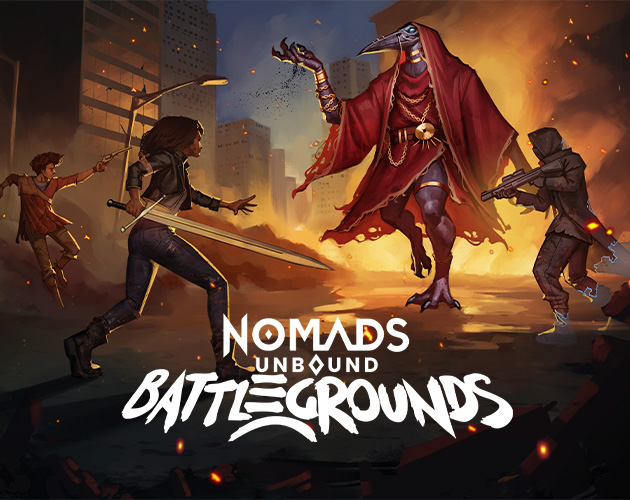 Cover image for NOMADS UNBOUND: Battlegrounds [skirmish wargame]