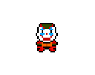 Pixel Art do Coringa