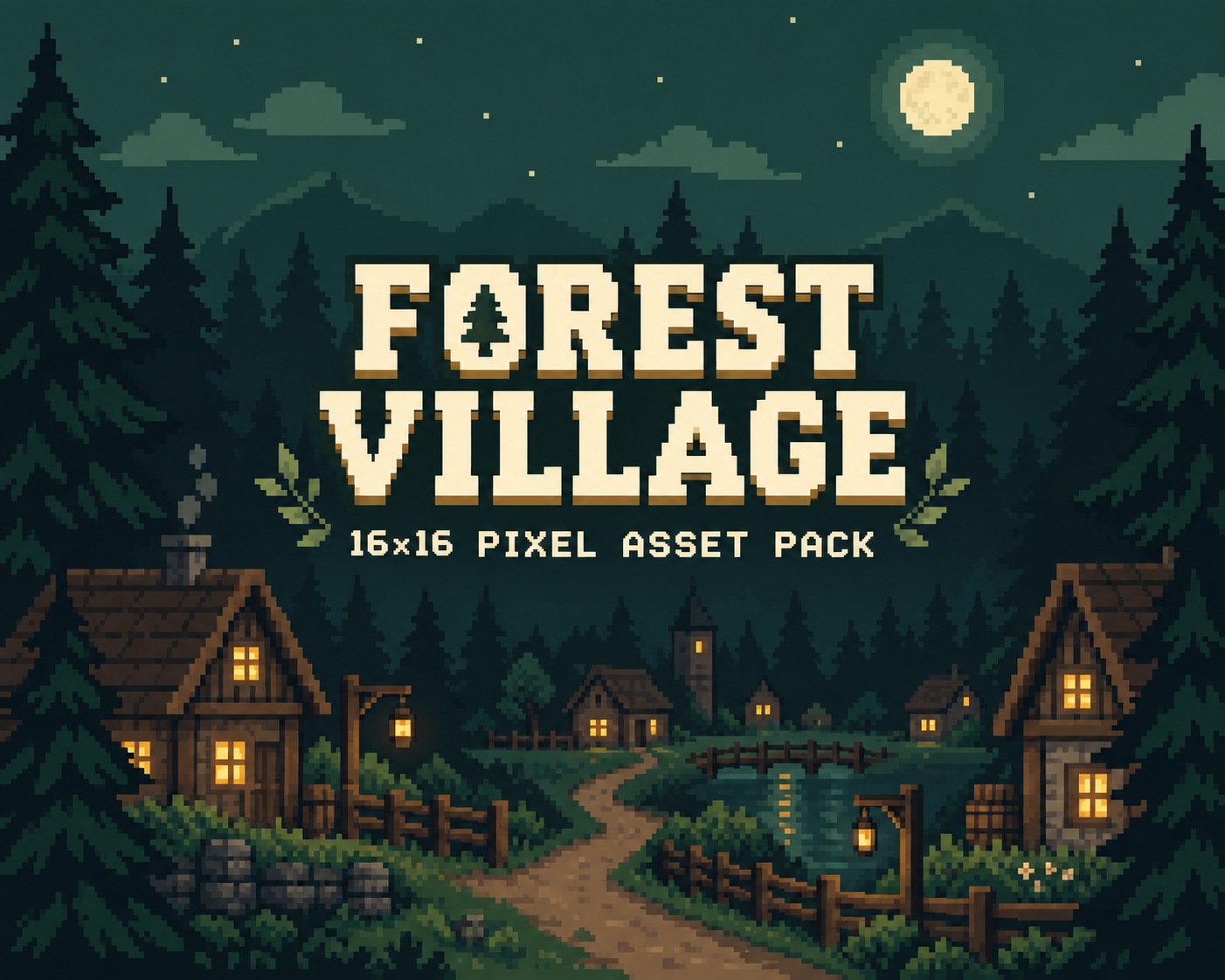 Forest Village Idle Pixel Pack