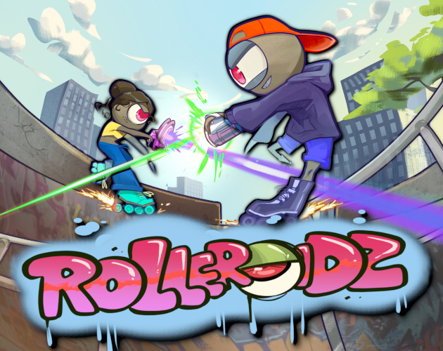 Cover image for ROLLEROIDZ: Multiplayer Arena Skating Shooter