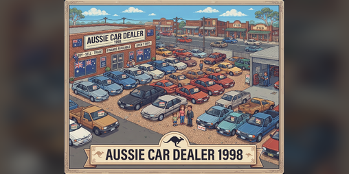 Cover image for Aussie Car Dealer 1998